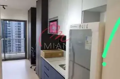 Studio mobiliado para locação em pinheiros com 27m², 1 quarto e lazer completo -  a 5 min a pé da e