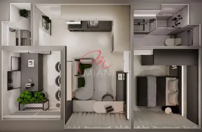 Apartamento para locação em pinheiros com 35m², 1 suíte e mobiliado - próximo metrô sumaré