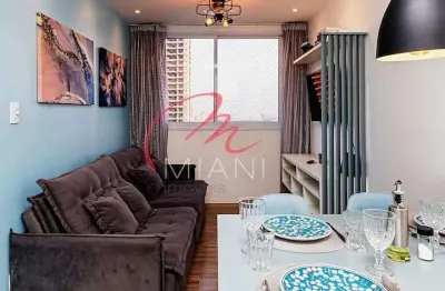 Apartamento à venda no brás com 45m², 2 quartos e 2 banheiros - a apenas 200 metros (3 min) da esta