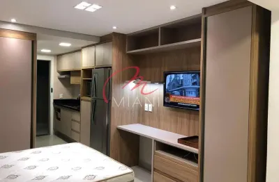 Apartamento para locação em santo amaro com 25m², 1 quarto e 1 banheiro - próximo ao metrô brooklin