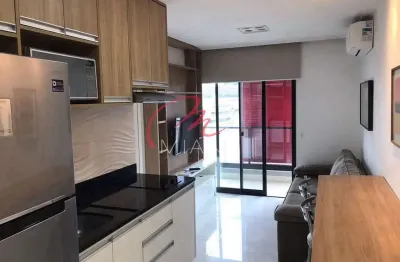 Studio para locação no campo belo com 37m² e 1 vaga de garagem - na esquina da estação campo belo d