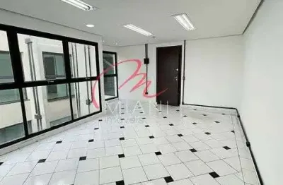 Conjunto comercial para locação em santo amaro com 30m² e 1 banheiro