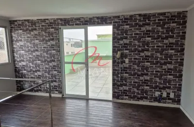 Cobertura à venda  no aricanduva com 88m², 2 quartos, 2 vagas de garagem e varanda gourmet com chur