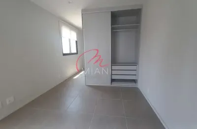 Apartamento para locação na santa cecília com 44m², 1 quarto sendo 1 suíte e 1 vaga de garagem