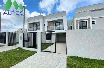 Sobrado com 3 dormitórios à venda, 105 m² por r$ 689.000,00 - pinheirinho - curitiba/pr