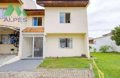 Sobrado com 2 dormitórios à venda, 65 m² por r$ 335.000,00 - alto boqueirão - curitiba/pr