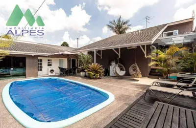 Casa com 5 dormitórios à venda, 480 m² por r$ 2.899.000,00 - boqueirão - curitiba/pr