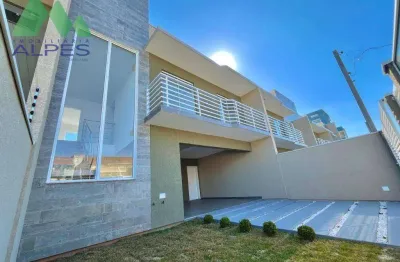 Sobrado com 3 dormitórios à venda, 149 m² por r$ 719.000,00 - cidade jardim - são josé dos pinhais/pr