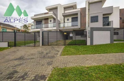 Sobrado com 3 dormitórios à venda, 116 m² por r$ 729.000,00 - uberaba - curitiba/pr