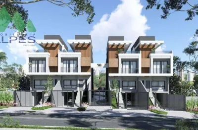 Sobrado com 3 dormitórios à venda, 212 m² por r$ 1.453.326,90 - água verde - curitiba/pr