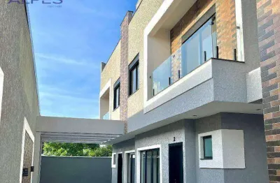 Sobrado à venda, 162 m² por r$ 980.000,00 - xaxim - curitiba/pr