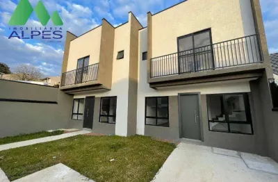 Sobrado com 3 dormitórios à venda, 100 m² por r$ 627.000,00 - xaxim - curitiba/pr