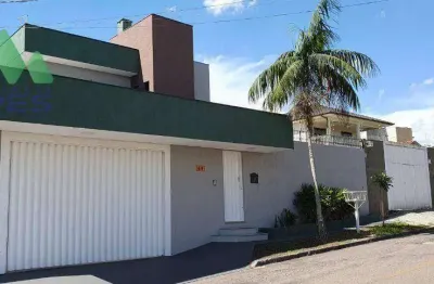 Sobrado com 4 dormitórios à venda, 530 m² por r$ 2.890.000,00 - aristocrata - são josé dos pinhais/pr