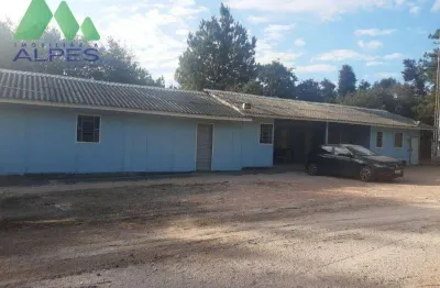 Terreno com barracão para alugar, 4032 m² por r$ 7.306/mês - santa felicidade - curitiba/pr