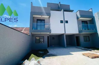 Sobrado com 3 dormitórios à venda, 120 m² por r$ 699.000,00 - uberaba - curitiba/pr