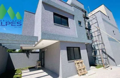Sobrado com 3 dormitórios à venda, 120 m² por r$ 720.000,00 - uberaba - curitiba/pr