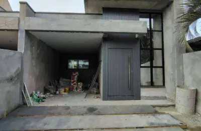 Fase final de construção casa terrea no melhor de são jose dos pinhas 135 m2
