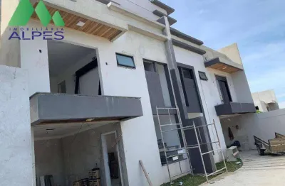 Sobrado com 3 dormitórios à venda, 135 m² por r$ 870.000,00 - capão raso - curitiba/pr