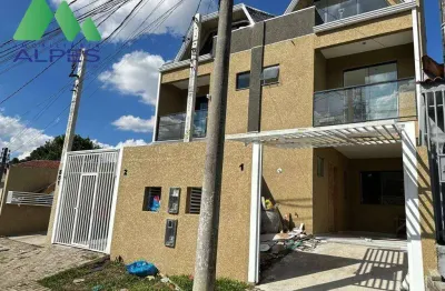 Sobrado com 3 dormitórios à venda, 89 m² por r$ 450.000,00 - pinheirinho - curitiba/pr