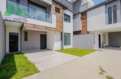 Sobrado com 3 dormitórios à venda, 170 m² por r$ 1.050.000,00 - fanny - curitiba/pr