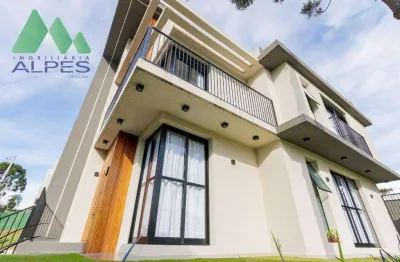 Sobrado com piscina e 3 dormitórios à venda, 205 m² por r$ 1.600.000 - pinheirinho - curitiba/pr