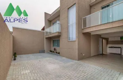 Sobrado com 3 dormitórios à venda, 130 m² por r$ 559.000,00 - cajuru - curitiba/pr