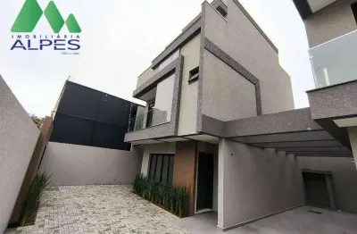 Sobrado com 3 dormitórios à venda, 151 m² por r$ 1.253.010,00 - água verde - curitiba/pr