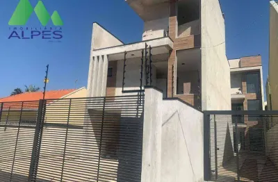 Sobrado com 3 dormitórios à venda, 138 m² por r$ 990.000,00 - portão - curitiba/pr