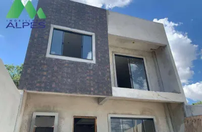 Sobrado com 3 dormitórios à venda, 106 m² por R$ 699.000,00 - Xaxim - Curitiba/PR