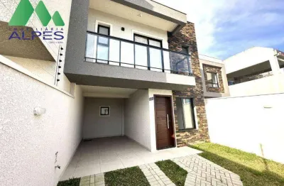 Sobrado com 3 dormitórios à venda, 110 m² por r$ 640.000,00 - umbará - curitiba/pr