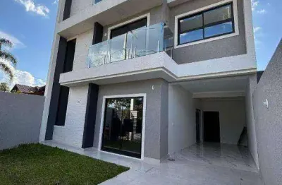 Sobrado com 3 dormitórios à venda, 160 m² por r$ 920.000,00 - pinheirinho - curitiba/pr
