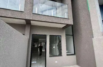 Sobrado com 3 dormitórios à venda, 100 m² por r$ 550.000,00 - pinheirinho - curitiba/pr
