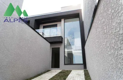 Sobrado com 3 dormitórios à venda, 110 m² por r$ 639.000,00 - xaxim - curitiba/pr