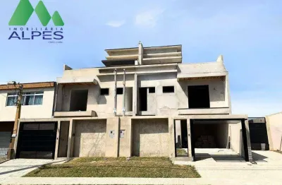 Sobrado com 3 dormitórios à venda, 135 m² por r$ 870.000,00 - capão raso - curitiba/pr