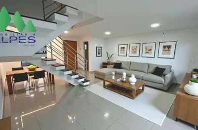 Triplex no condominio suiço du valais pinheirinho excelente padrão de acabamento