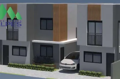 Sobrado com 2 dormitórios à venda, 62 m² por r$ 399.000,00 - sítio cercado - curitiba/pr