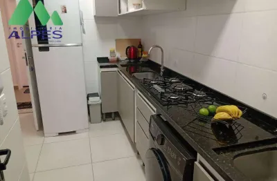 Apartamento no melhor da rua paulo setubal 02 quartos sacada com churrasqueira face norte