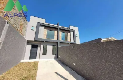 Sobrado com 3 dormitórios à venda, 90 m² por R$ 530.000,00 - Sítio Cercado - Curitiba/PR