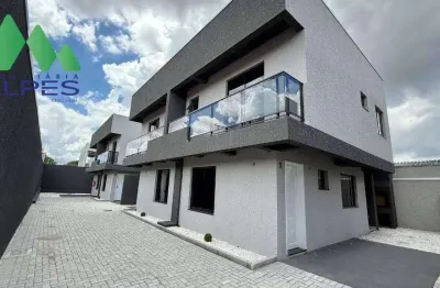 Sobrado com 3 dormitórios à venda, 88 m² por R$ 525.300,00 - Boqueirão - Curitiba/PR