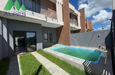Sobrado com 3 dormitórios à venda, 100 m² por r$ 599.900,00 - barra do saí - guaratuba/pr