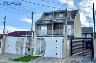 Sobrado com 3 dormitórios à venda, 146 m² por r$ 650.000,00 - pinheirinho - curitiba/pr
