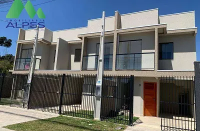 Sobrado com 3 dormitórios à venda, 66 m² por r$ 330.000,00 - sítio cercado - curitiba/pr