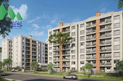 Apartamento com 3 dormitórios à venda, 75 m² por r$ 616.228,21 - hauer - curitiba/pr