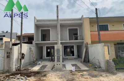 Sobrado com 3 dormitórios à venda, 87 m² por r$ 440.000,00 - umbará - curitiba/pr