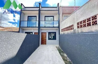 Sobrado com 2 dormitórios à venda, 60 m² por r$ 339.000,00 - tatuquara - curitiba/pr