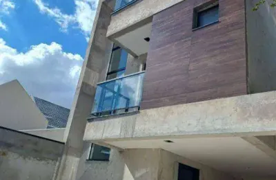 Sobrado com 3 dormitórios à venda, 140 m² por r$ 969.000,00 - capão raso - curitiba/pr
