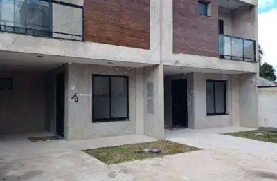 Sobrado com 3 dormitórios à venda, 140 m² por r$ 849.000,00 - capão raso - curitiba/pr