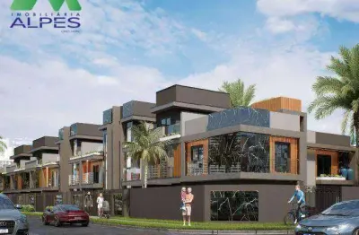 Sobrado esquina com 3 dormitórios à venda, 127 m² por r$ 1.290.000 - xaxim - curitiba/pr