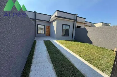 Casa com 3 dormitórios à venda, 64 m² por r$ 450.000,00 - capela velha - araucária/pr