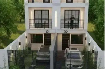 Sobrado com 2 dormitórios à venda, 83 m² por R$ 430.000,00 - Umbará - Curitiba/PR